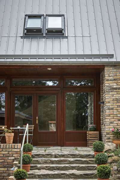 Berliner Architekt wählt Stahlprofile für eigenes Architektenhaus, Am Fischerkietz 6a, 14974 Ludwigsfelde